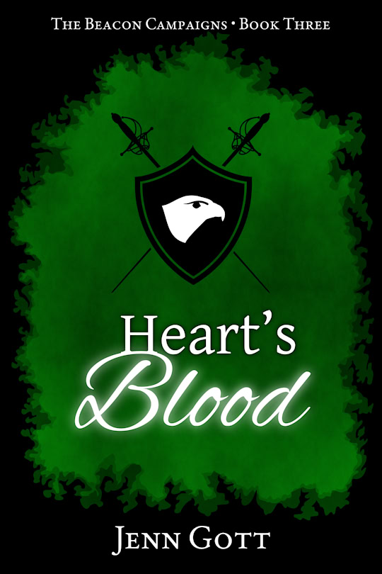Cover of “Heart’s Blood” by Jenn Gott
